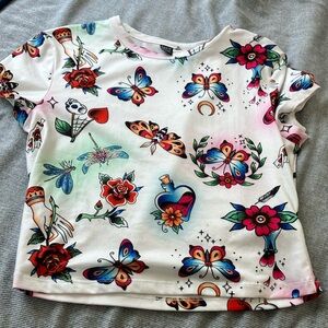 Colorful tattoo Graphic Tee